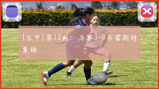 [法甲]第12轮：马赛3-0布雷斯特 集锦