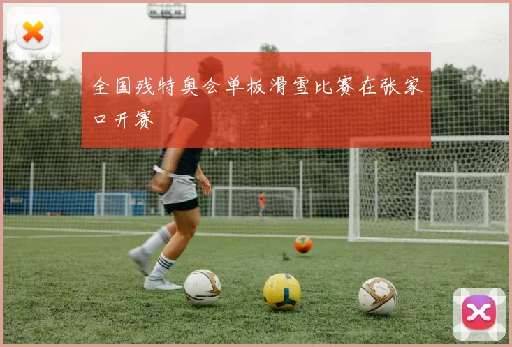 全国残特奥会单板滑雪比赛在张家口开赛